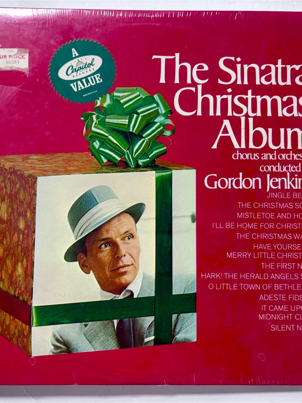 Frank Sinatra The Sinatra Christmas Album Vinyl LP Capitol SMX-894 VG+ VG+